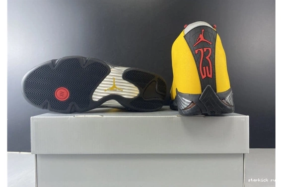 BQ3685-706 Gold University AIR Jordan Retro 14 BQ3685-706 0810
